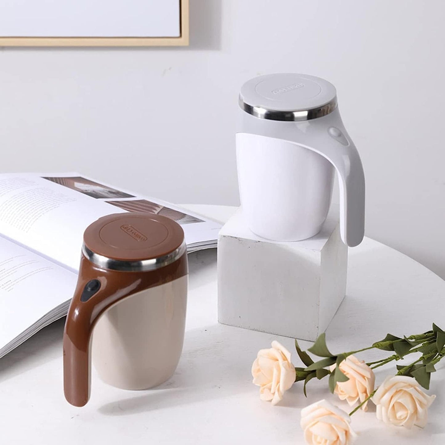 Self Stirring Coffee Mug